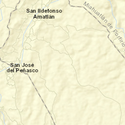 San Ildefonso Amatlán Street Map