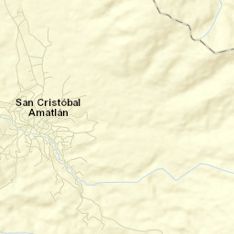 San Cristóbal Amatlán Street Map