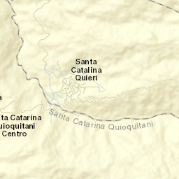 Santa Catalina Quierí Street Map