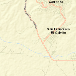 San Francisco (El Calvito) Street Map