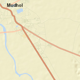Mudhol Street Map