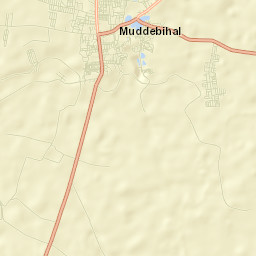 Muddebihal Street Map