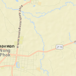 Amphoe Nong Phok Street Map