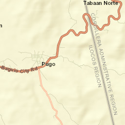 Pugo Street Map