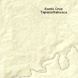 Tepenixtlahuaca Street Map