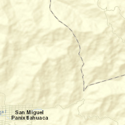 San Miguel Panixtlahuaca Street Map