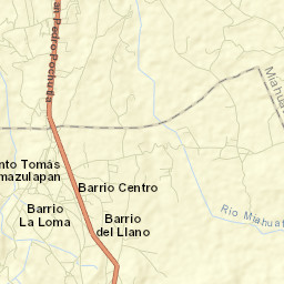 Santo Tomás Tamazulapam Street Map