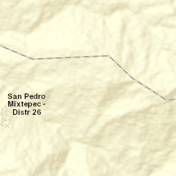 San Pedro Mixtepec Street Map