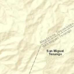 San Miguel Tenango Street Map