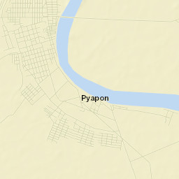 Pyapon Street Map