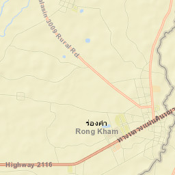 Amphoe Rong Kham Street Map