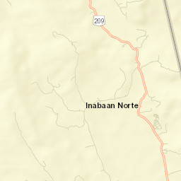 Inabaan Sur Street Map