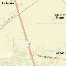 La Noria Street Map