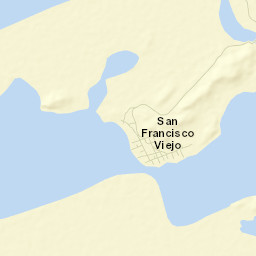 San Francisco del Mar Viejo Street Map