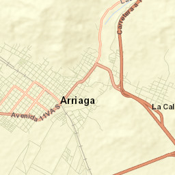 Arriaga Street Map