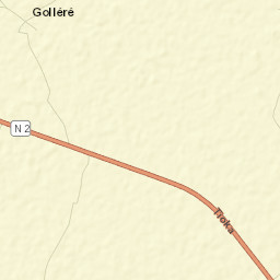 Goléré Street Map