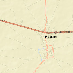 Hukeri Street Map
