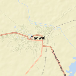 Gadwal Street Map