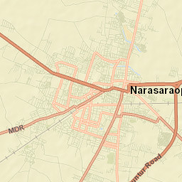 Narasaraopet Street Map