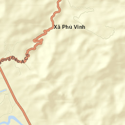 Huyện A Lưới Street Map