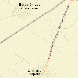 Los Corazones Street Map