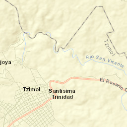 Tzimol Street Map