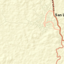 San Luis Street Map