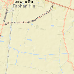 Amphoe Taphan Hin Street Map
