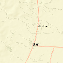 Bani Street Map