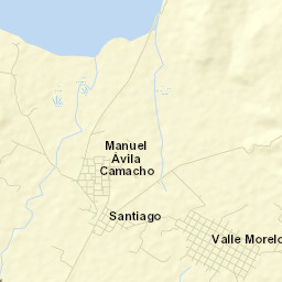 Manuel Ávila Camacho Street Map