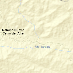 Cerro del Aire Street Map