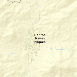 Santos Reyes Nopala Street Map