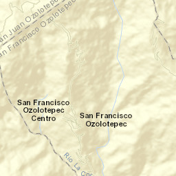 San Francisco Ozolotepec Street Map
