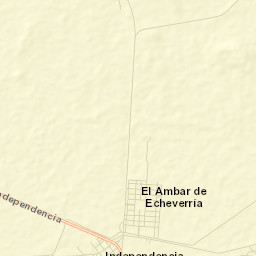 El Ámbar (El Ámbar de Echeverría) Street Map