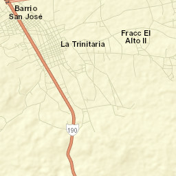 La Trinitaria Street Map