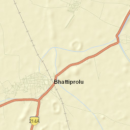 Bhattiprolu Street Map