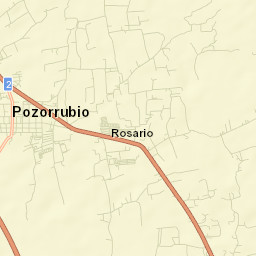 Pozorrubio Street Map
