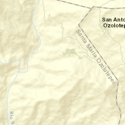 Santa Cruz Ozolotepec Street Map