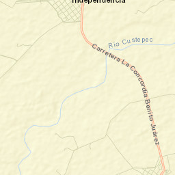 Independencia Street Map