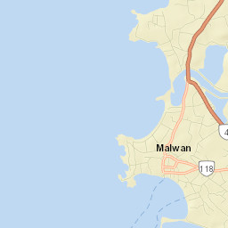 Malvan Street Map
