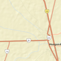 Hungund Street Map