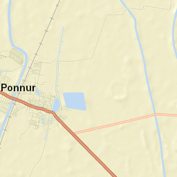 Ponnuru Street Map