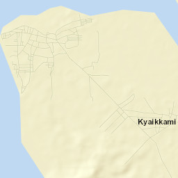 Kyaikkami Street Map