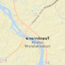 Khanu Woralaksaburi Street Map