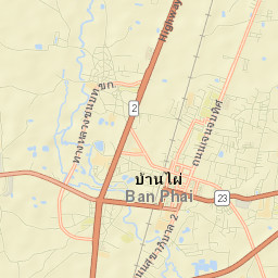 Ban Phai Street Map