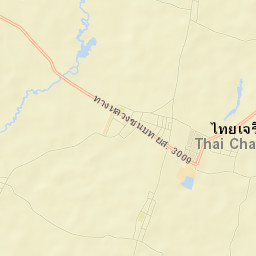 Amphoe Thai Charoen Street Map