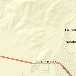 Río Grande Street Map