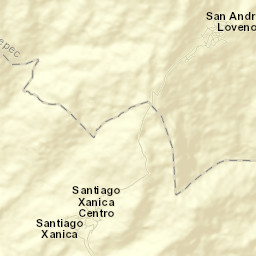 Santiago Xanica Street Map