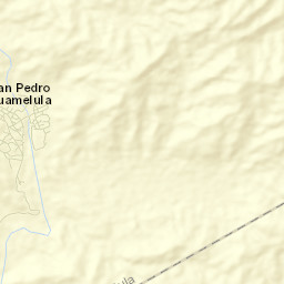 San Pedro Huamelula Street Map