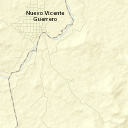 Nuevo Vicente Guerrero Street Map